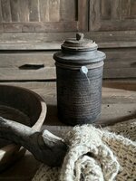 Authentieke houten Hoffz kruik H5