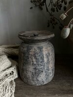 Authentieke houten Hoffz kruik H8