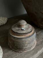 Authentieke houten Hoffz pot H7