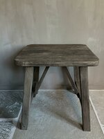 Hoge bijzettafel Old Barn| Bijzettafel oud hout