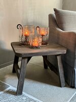 Lage bijzettafel Old Barn| bijzettafel oud hout