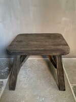 Lage bijzettafel Old Barn| bijzettafel oud hout
