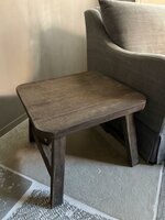 Lage bijzettafel Old Barn| bijzettafel oud hout