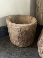 Houten vijzel B1