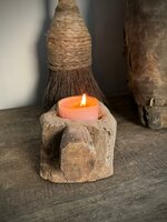 Houten vijltje met handvat 