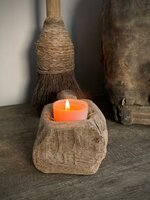 Houten vijltje met handvat 