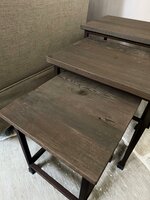 3 delige set bijzettafeltjes Hoffz