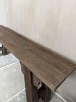 Driftwood bankje | oud houten bankje 120cm A