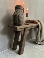 Driftwood bankje | oud houten bankje 120cm B