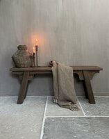 Driftwood bankje | oud houten bankje 120cm B