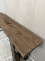 Driftwood bankje | oud houten bankje 120cm B