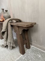 Driftwood bankje | oud houten bankje 100cm A