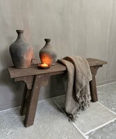 Driftwood bankje | oud houten bankje 100cm A