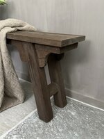 Driftwood bankje | oud houten bankje 100cm B