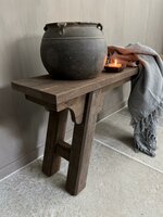 Driftwood bankje | oud houten bankje 120cm A