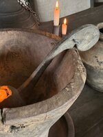 Authentieke houten lepel Hoffz A