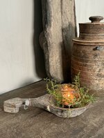 Unieke oude houten lepel Hoffz H1 GERESERVEERD 