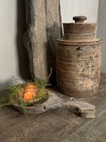 Unieke oude houten lepel Hoffz H1 GERESERVEERD 