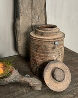 Nepalese kruik met deksel Hoffz  Ho1
