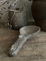 Unieke oude houten lepel Hoffz H2 GERESERVEERD 