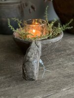 Unieke oude houten lepel Hoffz H3