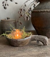 Unieke oude houten lepel Hoffz H3