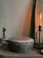 Unieke houten kom met deksel Hoffz L