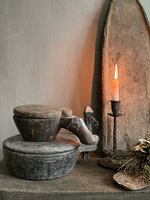 Unieke houten kom met deksel Hoffz L