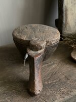 Unieke houten kom met deksel Hoffz M