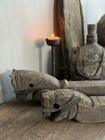 Authentieke houten paarden Aura Peeperkorn  B (set)