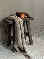 Oud houten kruk Old Barn 45cm C