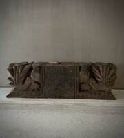 Ornament kandelaar snijwerk Aura Peeperkorn XL A