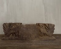 Ornament kandelaar snijwerk Aura Peeperkorn XL B (afhalen)