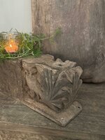 Ornament kandelaar snijwerk Aura Peeperkorn XL B (afhalen)