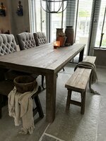 Houten bank Driftwood  180cm