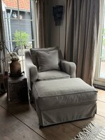 Stoer landelijke Fauteuil SAM (via bestelling)