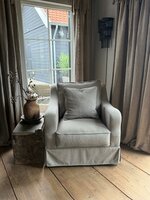 Stoer landelijke Fauteuil SAM (via bestelling)