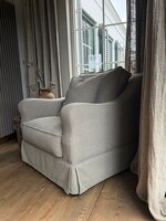 Stoer landelijke Fauteuil SAM (via bestelling)