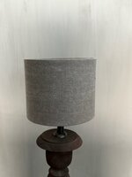 Lampenkap cilinder taupe Luksa 15/12