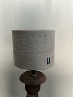 Lampenkap cilinder taupe Luksa 15/12