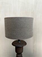 Lampenkap cilinder taupe Luksa 20/12