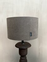 Lampenkap cilinder taupe Luksa 20/12