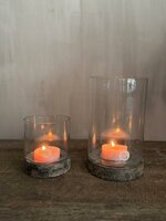 Kandelaar-windlicht Zwolle |Medium | Glass Collection 