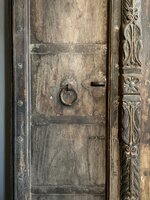 Authentiek houten luik India |Oude deur India