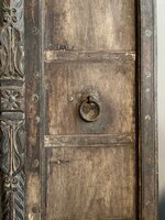 Authentiek houten luik India |Oude deur India