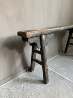 Chinees bankje sleets zwart