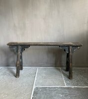 Chinees bankje sleets zwart