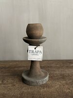 Houten kandelaartje TrapaLiving