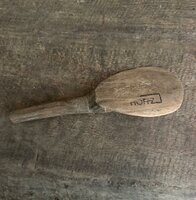 Kleine houten lepel hoffz