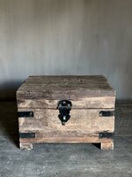 Houten kistje oud hout | Houten kistje truckwood  B small